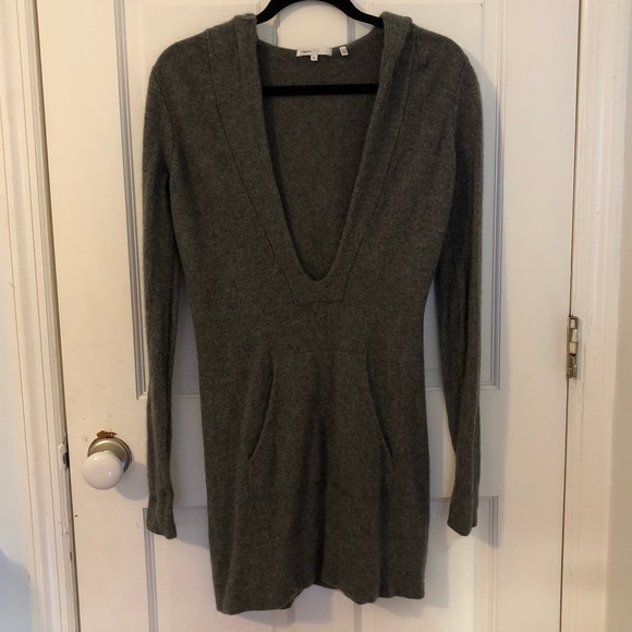 vince cashmere sweater dress